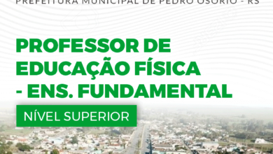 Apostila Professor de Educação Física Pedro Osório RS 2024