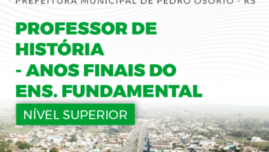 Apostila Professor de História Pedro Osório RS 2024