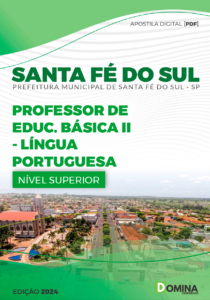 Apostila Professor de Português Santa Fé do Sul SP 2024