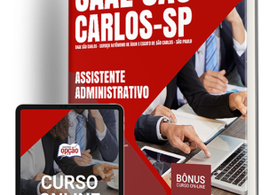 Apostila SAAE São Carlos – SP 2024 – Assistente Administrativo