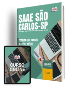 Apostila SAAE São Carlos – SP 2024 – Comum aos Cargos de Nível Médio