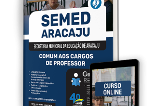 Apostila SEMED Aracaju 2024 – Comum aos Cargos de Professor