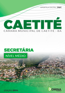 Apostila Secretária Câmara Caetité BA 2024