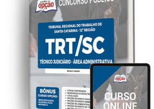 Apostila TRT-SC – Técnico Judiciário – Área Administrativa