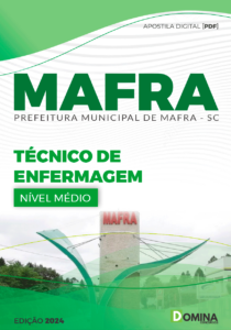 Apostila Técnico de Enfermagem Prefeitura Mafra SC 2024