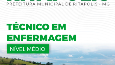 Apostila Técnico em Enfermagem Ritápolis MG 2024