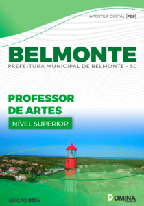 Apostila Professor de Arte Belmonte SC 2024