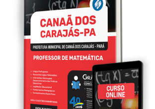 Apostila Prefeitura de Canaã dos Carajás – PA 2024 – Professor de Matemática