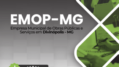 Apostila Auxiliar Administrativo EMOP MG 2024