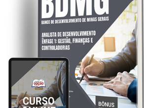 Apostila BDMG 2024 – Analista de Desenvolvimento – Ênfase 1: Gestão, Finanças e Controladorias