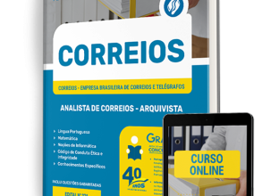 Apostila CORREIOS 2024 – Analista de Correios – Arquivista