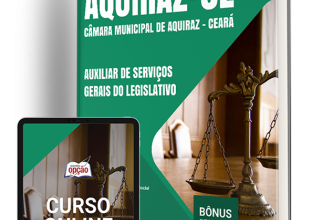 Apostila Câmara de Aquiraz – CE 2024 – Auxiliar de Serviços Gerais do Legislativo