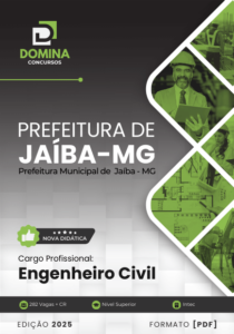 Apostila Engenheiro Civil Jaíba MG 2025