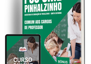 Apostila PSS SME Pinhalzinho – SC 2024 – Comum aos Cargos de Professor