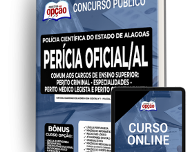 Apostila Perícia Oficial de Alagoas – Comum aos Cargos de Ensino Superior