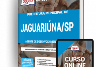 Apostila Prefeitura de Jaguariúna – SP – Agente de Desenvolvimento Infantil