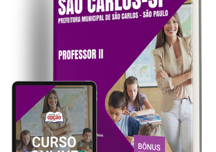 Apostila Prefeitura de São Carlos – SP 2024 – Professor II