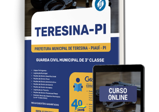 Apostila Prefeitura de Teresina – PI 2024 – Guarda Civil Municipal de 3ª Classe