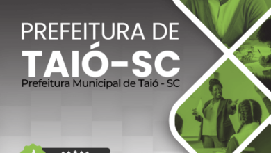 Apostila Professor de Educação Infantil Taió SC 2024