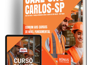 Apostila SAAE São Carlos – SP 2024 – Comum aos Cargos de Nível Fundamental