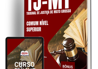 Apostila TJ-MT 2024 – Comum Nível Superior