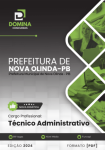 Apostila Técnico Administrativo Nova Olinda PB 2024