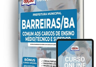 Conteúdo Certo | Apostila Prefeitura de Barreiras – BA – Comum aos Cargos de Ensino Médio/Técnico e Superior: Agente Fiscal,Telefonista. Técnico em Tecnologia da Comunicação e Advogado