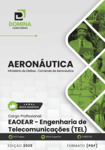 Apostila EAOEAR Engenharia Telecomunicações Aeronáutica 2025 – Atualizado Pós-edital