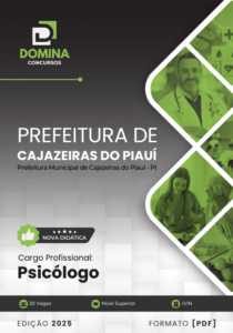 Baixe o PDF! Apostila Psicólogo Cajazeiras do Piauí PI 2025