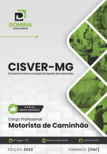 Completo PDF – Apostila Motorista de Caminhão CISVER MG 2025