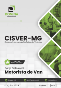 Completo PDF – Apostila Motorista de Van CISVER MG 2025