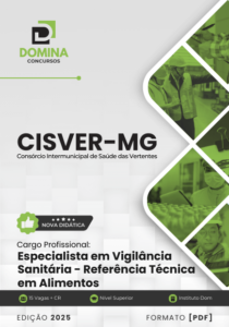 Completo PDF – Apostila Técnico em Alimentos CISVER MG 2025
