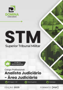 Apostila Analista Judiciário STM 2025 – Atualizado Pós-edital