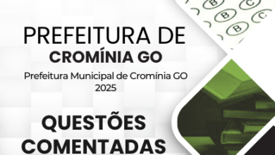 Novo Material: 120 Questões Comentadas Cromínia GO 2025