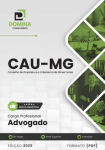 Novo Material: Apostila Advogado CAU MG 2025