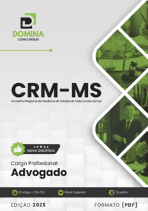 Novo Material: Apostila Advogado CRM MS 2025