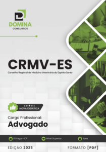 Novo Material: Apostila Advogado CRMV ES 2025