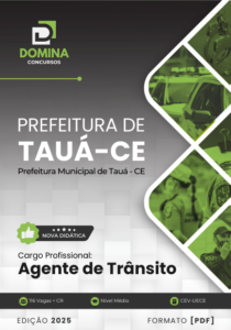 Novo Material: Apostila Agente de Trânsito Tauá CE 2025