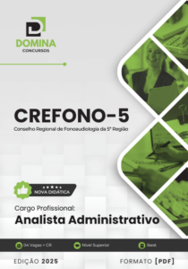 Novo Material: Apostila Analista Administrativo CREFONO 5 2025