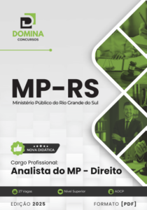 Novo Material: Apostila Analista Direito MP RS 2025