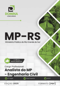 Novo Material: Apostila Analista Engenharia Civil MP RS 2025