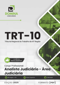 Novo Material: Apostila Analista Judiciário TRT 10 2025