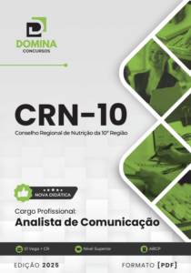 Novo Material: Apostila Analista de Comunicação CRN 10 2025