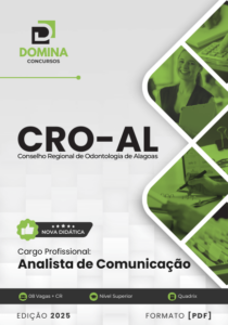 Novo Material: Apostila Analista de Comunicação CRO AL 2025