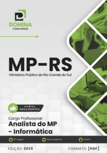 Novo Material: Apostila Analista de Informática MP RS 2025