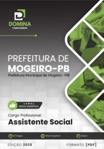 Novo Material: Apostila Assistente Social Mogeiro PB 2025