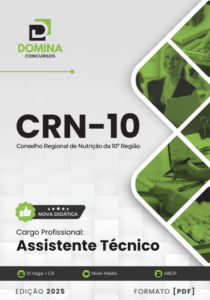 Novo Material: Apostila Assistente Técnico CRN 10 2025