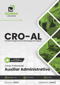 Novo Material: Apostila Auxiliar Administrativo CRO AL 2025