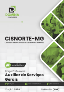 Novo Material: Apostila Auxiliar de Serviços Gerais Cisnorte MG 2025