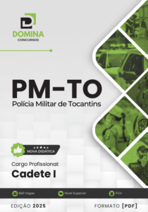 Novo Material: Apostila Cadete PM TO 2025